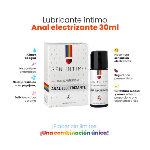 Lubricante Intimo Anal Electrizante Sen Intimo 30ml