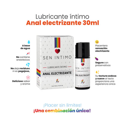 Lubricante Intimo Anal Electrizante Sen Intimo 30ml