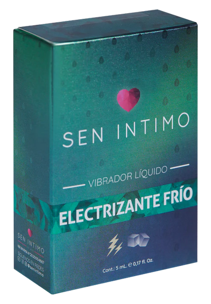 Vibrador Líquido Electrizante Frío X 5 ml
