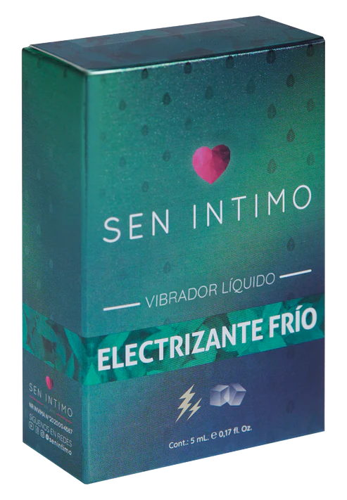 Vibrador Líquido Electrizante Frío X 5 ml