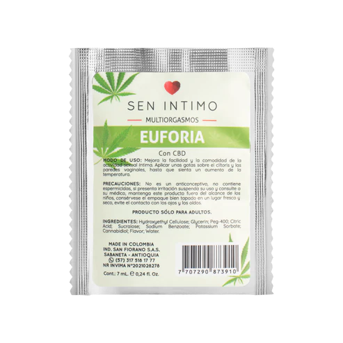 Multiorgasmos Euforia X 7 Ml Sen Intimo